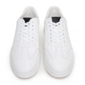 Męskie sneakersy z ekoskóry klasyczne białe 99-M-713-0