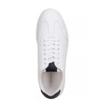 Męskie sneakersy z ekoskóry klasyczne białe 99-M-713-0