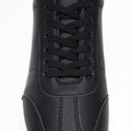 Męskie sneakersy z ekoskóry klasyczne czarne 99-M-713-1