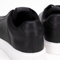 Męskie sneakersy z ekoskóry klasyczne czarne 99-M-713-1