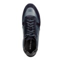 Męskie sneakersy z różnych skór niebieski 92-M-350-7
