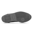 Męskie sneakersy z różnych skór czarne 92-M-350-1