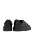 Męskie sneakersy ze skóry naturalnej licowej czarne 101-M-510-1
