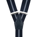 Męskie szelki do spodni granatowo-białe 95-SZ-001-X11