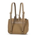 Miniplecak damski z klapą khaki 100-4Y-441-Z