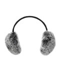 Damskie nauszniki proste czarne 99-HF-018-1