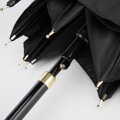 Parasol kopułowy półautomatyczny czarno - złoty PA-7-920-1