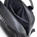 Męski plecak z ekoskóry z miejscem na laptopa 15,6” czarny 102-3P-920-1