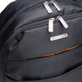 Plecak na laptopa 15'' z kontrastowymi wstawkami czarny 29-3P-101-1D