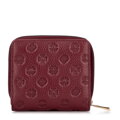 Dámska peňaženka z reliéfnej kože bordová 99-1E-308-3