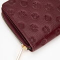 Dámska peňaženka z reliéfnej kože bordová 99-1E-308-3