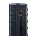 Zestaw walizek z polikarbonu w poziome pasy granatowy 56-3P-58S-90