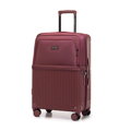 Zestaw walizek z ABS-u i nylonu burgund 56-3S-88S-35
