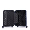 Zestaw walizek z ABS-u i nylonu granatowy 56-3S-88S-90