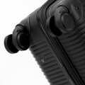 Zestaw walizek z ABS-u i nylonu czarny 56-3S-88S-10