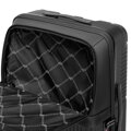 Zestaw walizek z ABS-u i nylonu czarny 56-3S-88S-10