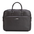 Skórzana męska torba na laptopa 15,6” ciemny brąz 102-3U-602-4