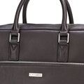 Skórzana męska torba na laptopa 15,6” ciemny brąz 102-3U-602-4