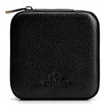 Skórzane etui na biżuterię czarne 21-2-300-1