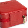 Skórzane etui na biżuterię czerwone 21-2-300-3
