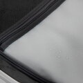 Średnia walizka z aluminium na kółkach srebrna 56-3H-102-12M