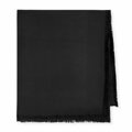 Damska chusta z bambusem w monogram czarna 99-7D-002-1