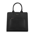 Torba na laptopa 13” z imitacji skóry czarna 100-4Y-916-1
