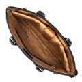 Torba na laptopa 14,5” z imitacji skóry czarna 100-3P-904-1