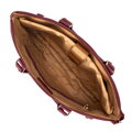Torba na laptopa 14,5” z imitacji skóry bordowa 100-3P-904-3