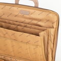 Torba na laptopa 15” z imitacji skóry beżowa 100-3P-902-9