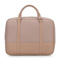Torba na laptopa 15,6” z ekoskóry o dwóch fakturach beżowa 95-3P-006-5