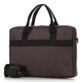Męska torba na laptopa 15,6” klasyczna brązowo-czarna 91-3P-700-4