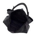 Damska crossbody ze skóry lakierowanej czarna 29-4E-025-1