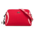 Dámska kožená crossbody kabelka s dvoma komorami Wittchen, ružová 25-4-103-P