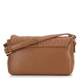 Dámska crossbody kabelka s prešívaním, hnedá 99-4Y-623-4