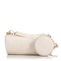 Zestaw torebek crossbody z ekoskóry kremowy 100-4Y-420-0