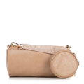 Zestaw torebek crossbody z ekoskóry beżowy 100-4Y-420-9