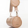 Zestaw torebek crossbody z ekoskóry beżowy 100-4Y-420-9