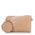 Zestaw torebek crossbody z ekoskóry beżowy 100-4Y-420-9