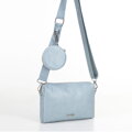 Zestaw torebek crossbody z ekoskóry niebieski 100-4Y-420-N