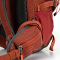 Turystyczny plecak z nylonu ceglasty 56-3S-015-30