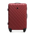 Zestaw walizek z ABS-u z deseniem bordowy 56-3A-55S-31