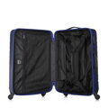 Zestaw walizek z ABS-u z deseniem granatowy 56-3A-55S-91