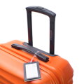 Średnia walizka z ABS - u i identyfikator z logo pomarańczowa 56-3A-312-55Z5