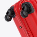 Średnia walizka z ABS - u i identyfikator z logo czerwona 56-3A-312-35Z5