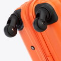 Średnia walizka z ABS - u i identyfikator z logo pomarańczowa 56-3A-312-55Z5