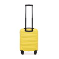 Zestaw walizki kabinowej i kosmetyczki z ABS-u żółty 56-3A-00Z-50