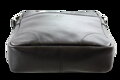Malý čierny kožený crossbag 215-1711-60