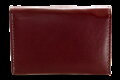 Burgundy dámska kožená mini peňaženka 511-4392A-34