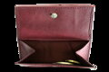 Burgundy dámska kožená mini peňaženka 511-4392A-34